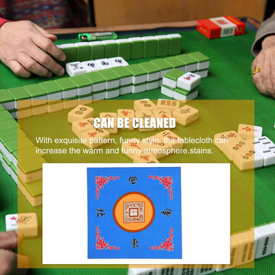 NUOBESTY Mahjong 1stk -tischdecke Kachel- Gaming- Tile Spieltischabdeckung Jongg-tischdecke Tischdec