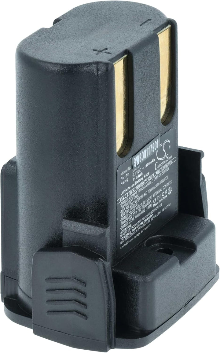 vhbw Akku kompatibel mit Aesculap Libra Clipper GT200, GT210, GT300, GT306 Schermaschine (1600mAh, 7