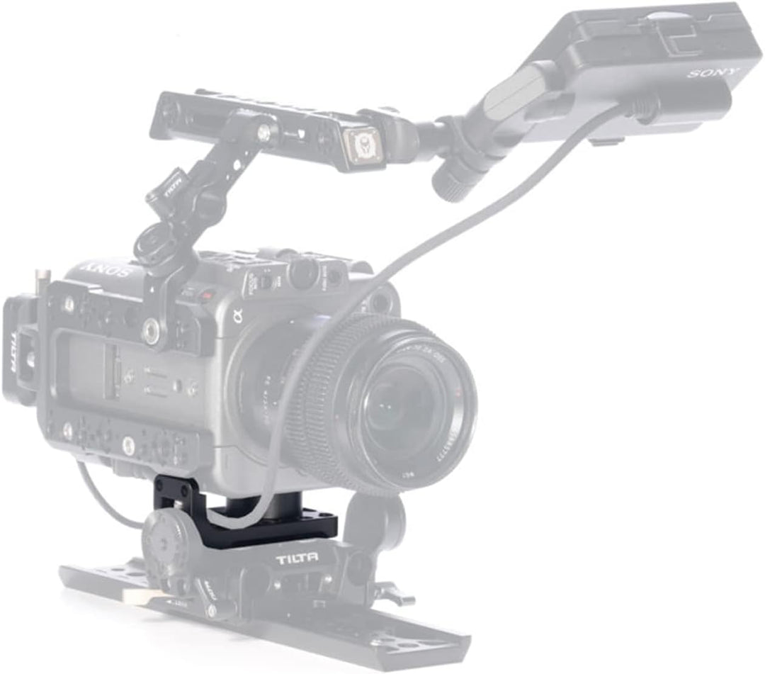 Tilta Vertikale Montageplatte, kompatibel mit FX6 mit 1/4 "-20 3/8"-16 Gewinde und Kaltschuh, für ex