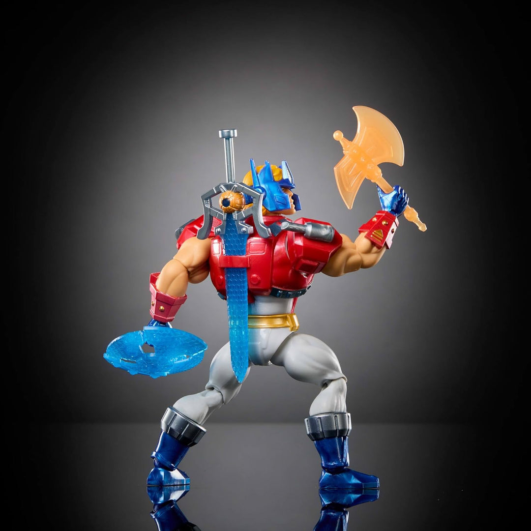 Masters of Universe Origins & Transformers Actionfiguren, ca. 14 cm grosse, bewegliche Collaboration