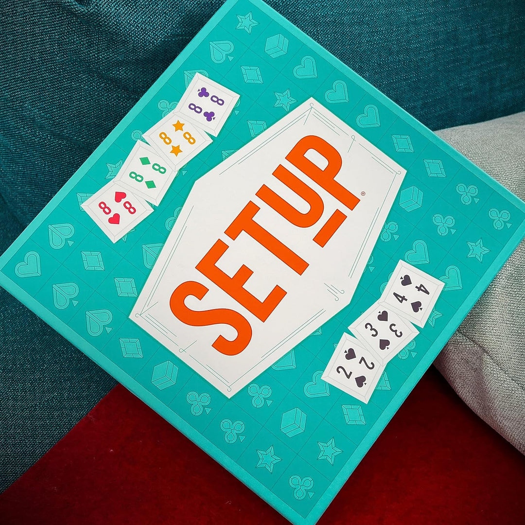 Bezzerwizzer Studio | SETUP | Familienspiel | Brettspiel | 2-4 Spieler | Ab 8+ Jahren | 25 Minuten |