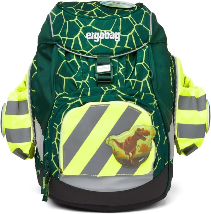 ergobag Seitentaschen Zip-Set mit Reflektorstreifen Sichtbarkeits-Set mit Seitentaschen pack cubo un