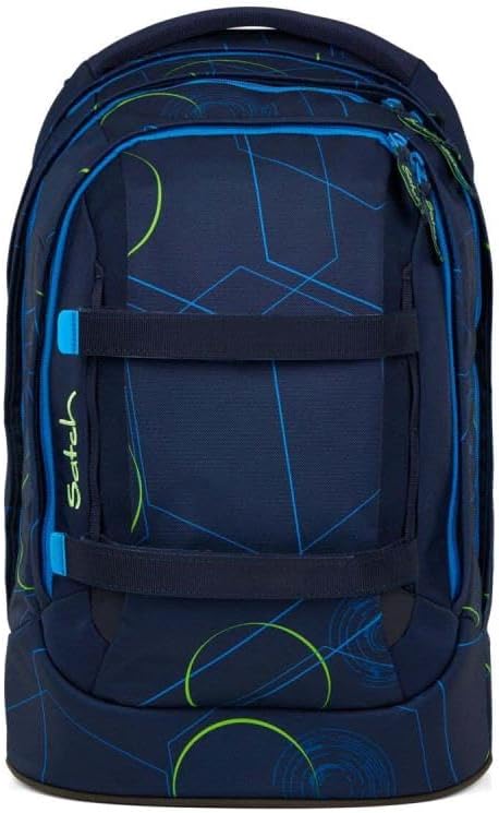 Satch Pack Pencil Slider Edition Schulrucksack Set 3tlg. inkl. Sporttasche (Blue Tech), Blue Tech