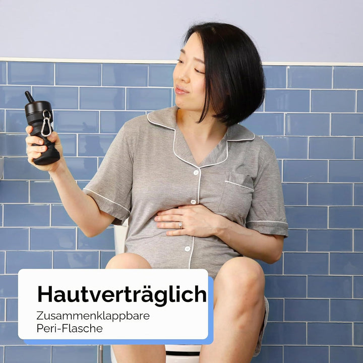 Tushy Reise-Bidet: zusammenklappbar und erweiterbar für diskrete Tragbarkeit, erfrischende Reinigung