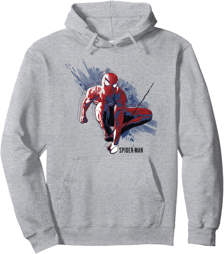 Marvel Spider-Man Game Spider-Man Portrait Pullover Hoodie