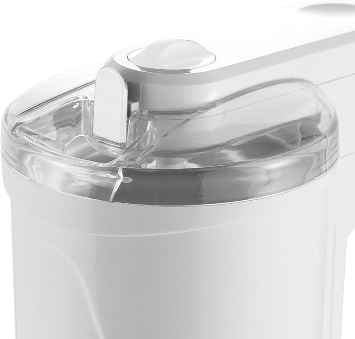 Elektrische Eismaschine, Automatische Eismaschine Gefrorener Joghurtmaschine, 1l -Kapazität, für Hei