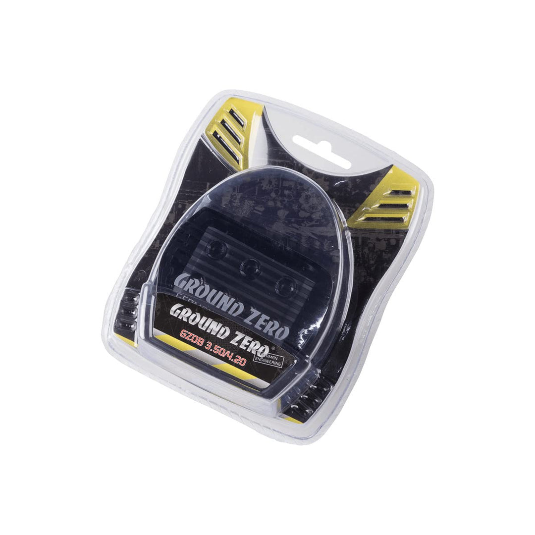 Ground Zero GZDB 3.50/4.20 - 3 x 50 mm² / 4 x 20 mm² Stromverteiler