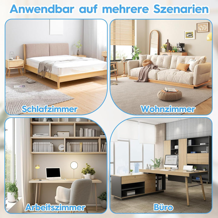 Tresor Safe mit Schlüssel,Zahlenschloss,28L,Digitaler Heimtresor mit Alarmanlage, Digital Geldkasset