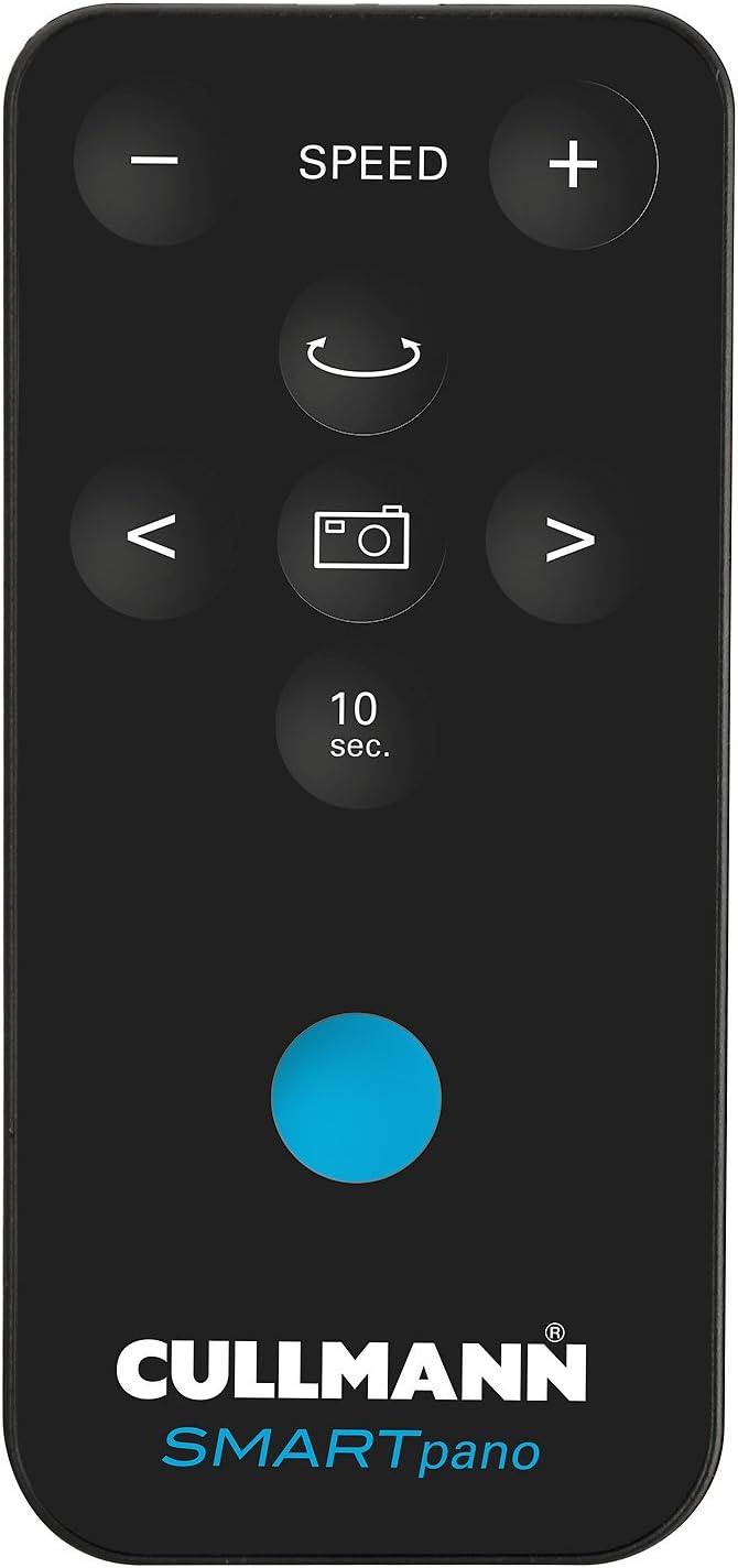 CULLMANN - 50221 - SMARTpano 360 - Elektronischer Panoramakopf mit IR-Fernbedienung für Kamera/Smart
