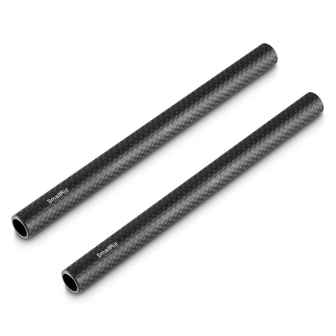 SMALLRIG 2PCS Kohlefaser 15mm Stange für Kamera Rig(20cm / 8 Zoll) - 870 20,3 cm, 20,3 cm