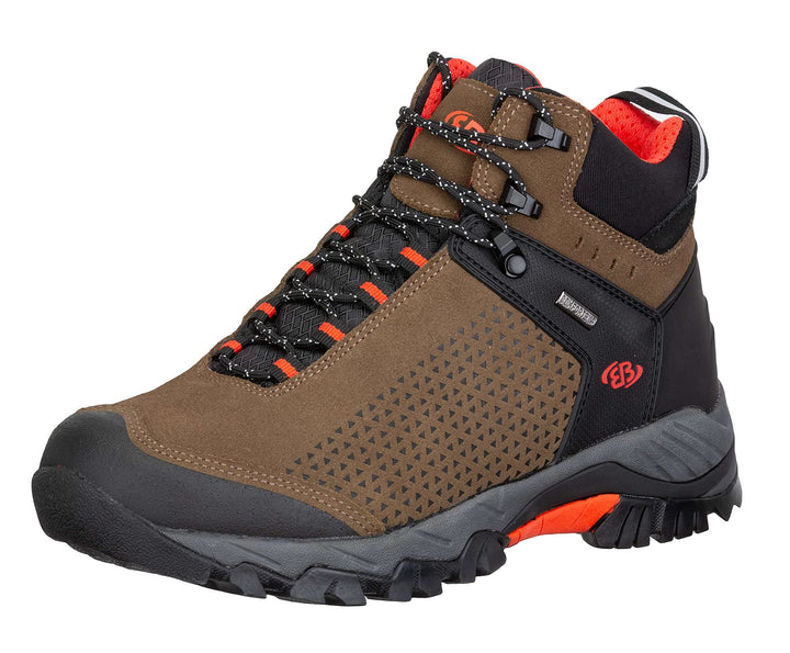 Brütting Unisex Mount Foraker High Cross-Laufschuhe 44 EU Braun Orange, 44 EU Braun Orange