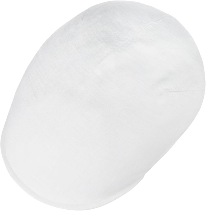 LIERYS Elegantes Design: Die melierte dunkelblaue Flatcap besticht durch ihre frische Ausstrahlung u
