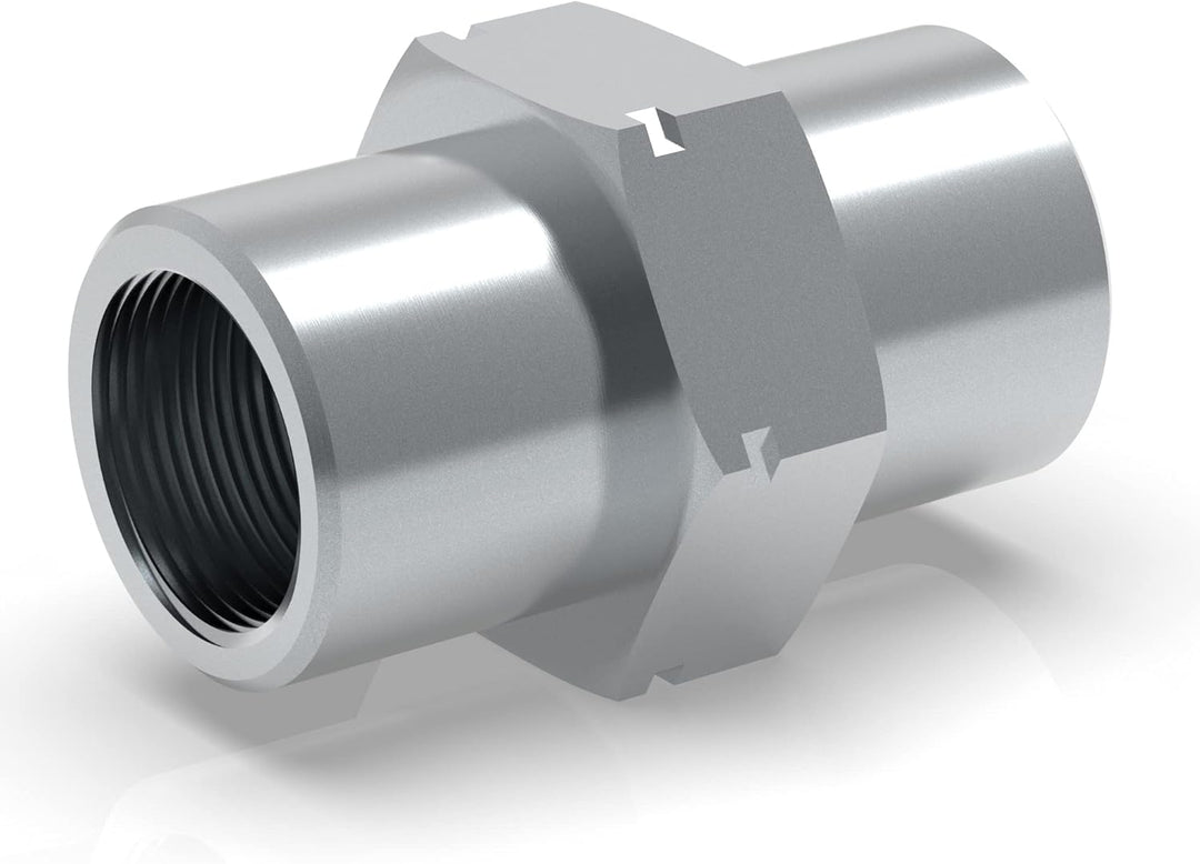 100x Verbinder M10 x 1 für Bremsleitung 4,75 mm Bördel E Typ ODD Profi Bremsleitungsverbinder DIN/IS