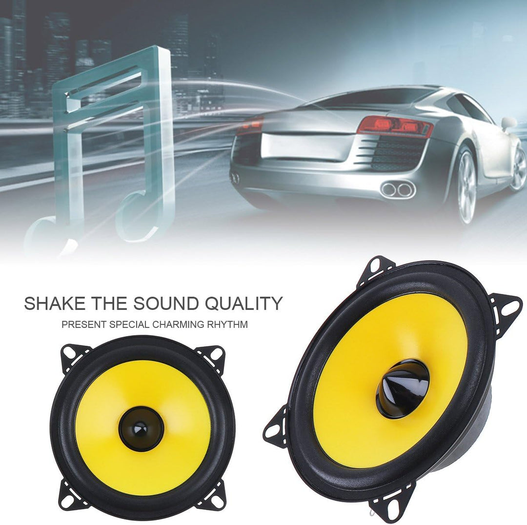 2 x 10 cm 60 W 2-Wege-Frequenz-Frequenz-Auto-Audio-Stereo-Lautsprecher Auto-Lautsprecher Autolautspr