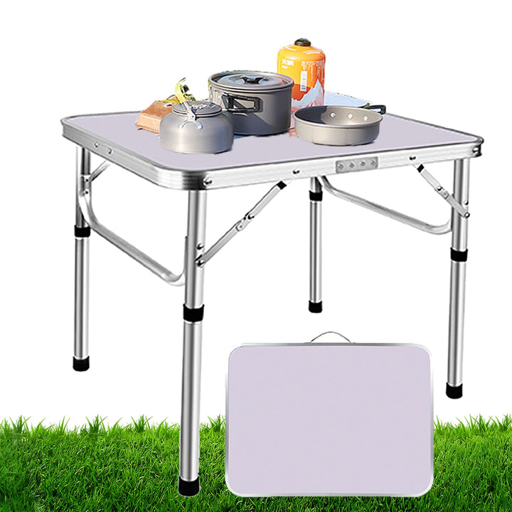 Picknicktisch, Zusammenklappbar, Aluminium-Legierung für den Aussenbereich, Kleiner Schreibtisch, Gr