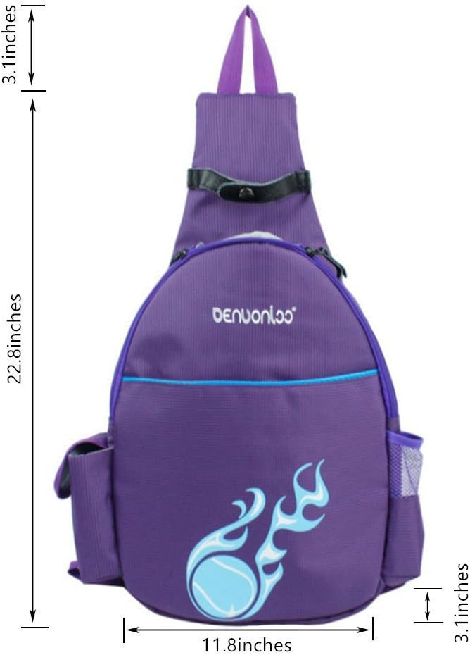 Klau Tennisschläger-Rucksack Violett, Violett