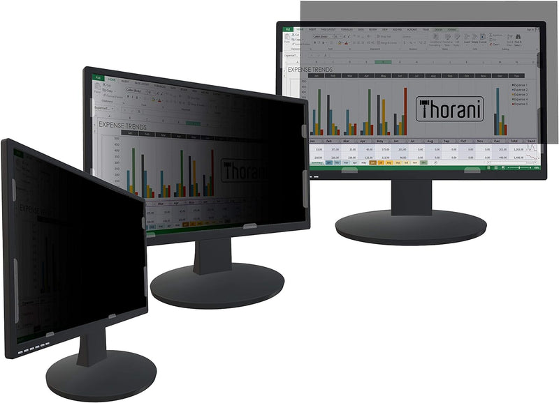 Thorani Premium Blickschutzfolie schützt Ihr Display - 27.0" 16:10 Widescreen, 582x364 mm