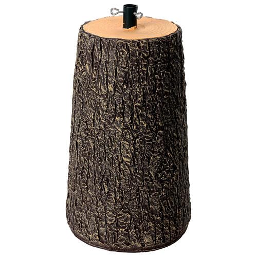 Holyart Weihnachtsbäume: Christbaumständer in Stammform, 45x30 cm, für 120-150 cm hohe künstliche Bä