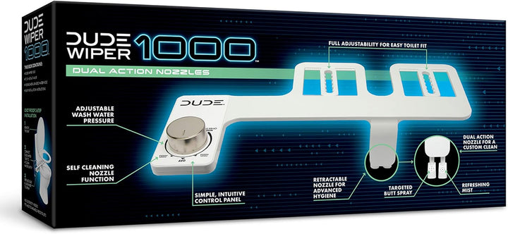 Dude Products Wiper 1000 Bidet WC Aufsatz