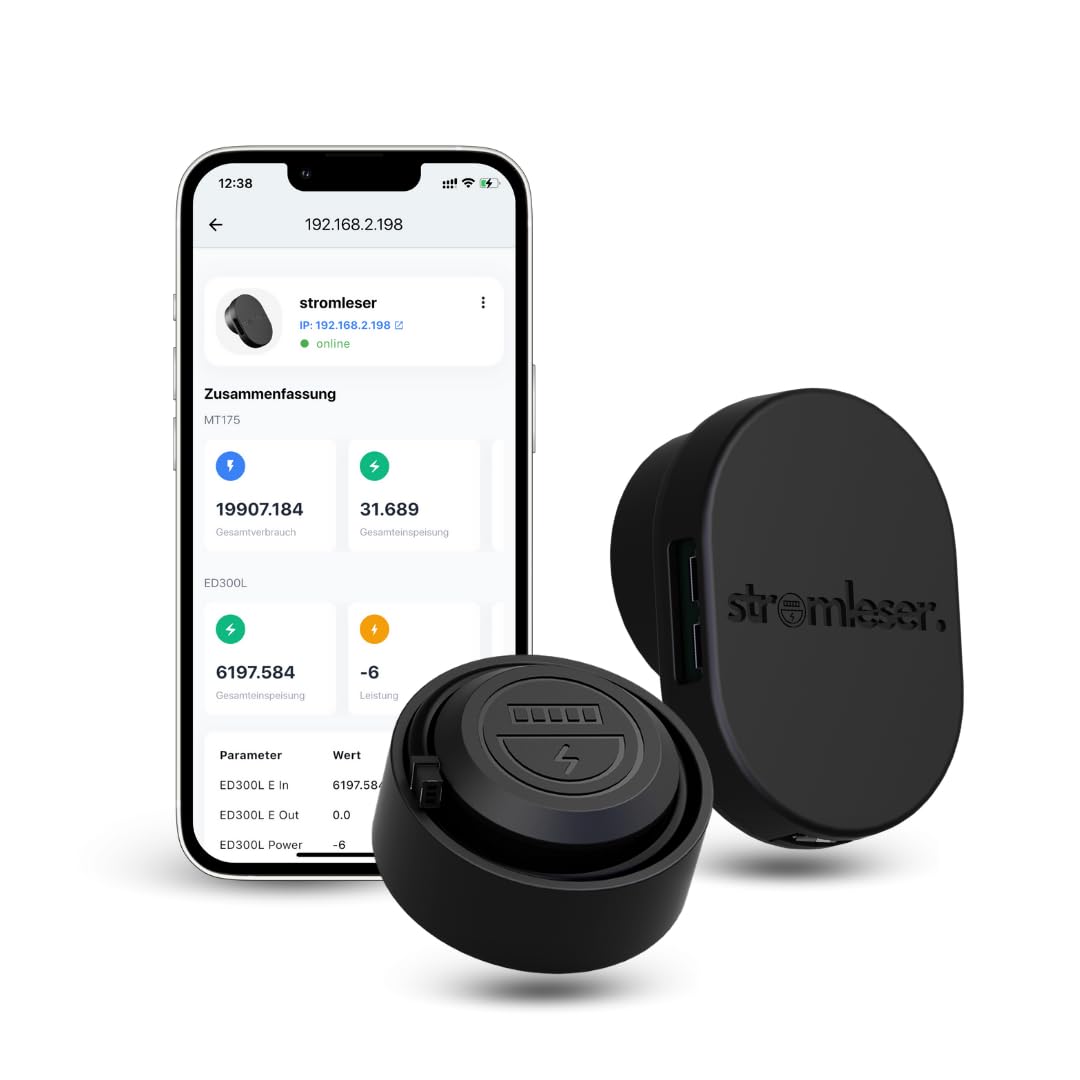 Stromleser Bundle: WIFI & TTL - IR Lesekopf: Zwei Smart Meter gleichzeitig auslesen WLAN, Mit Tasmot