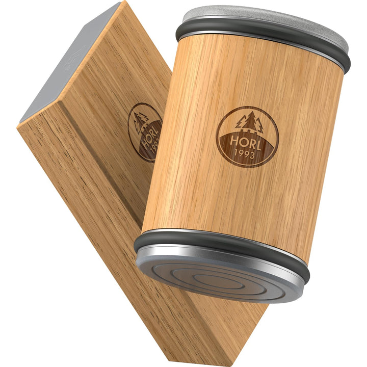 Horl 2 Rollschleifer Eiche & Magnetschleiflehre
