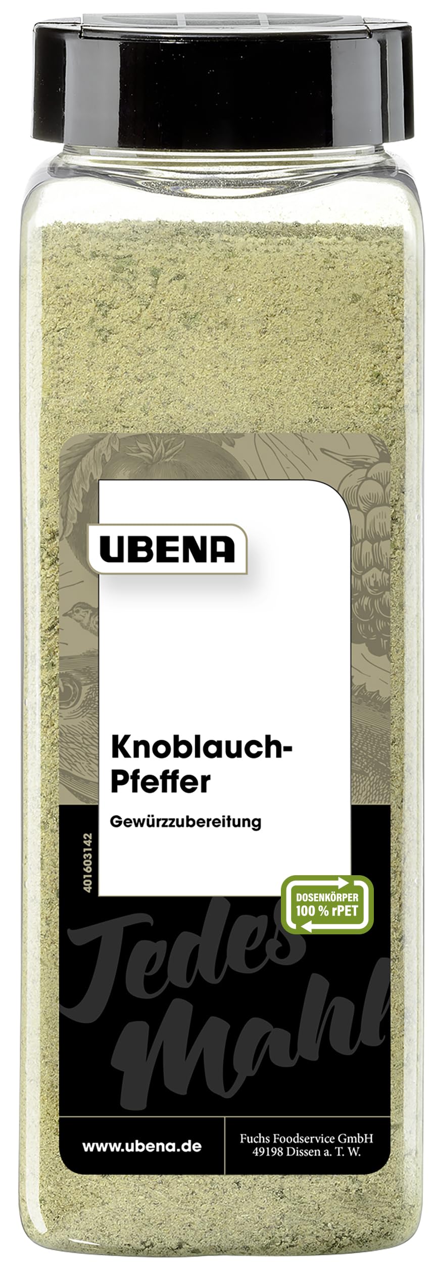 Ubena Konblauch-Pfeffer 600 g, 1er Pack (1 x 0.6 kg) Knoblauch-Pfeffer 600 g (1er Pack), Knoblauch-P