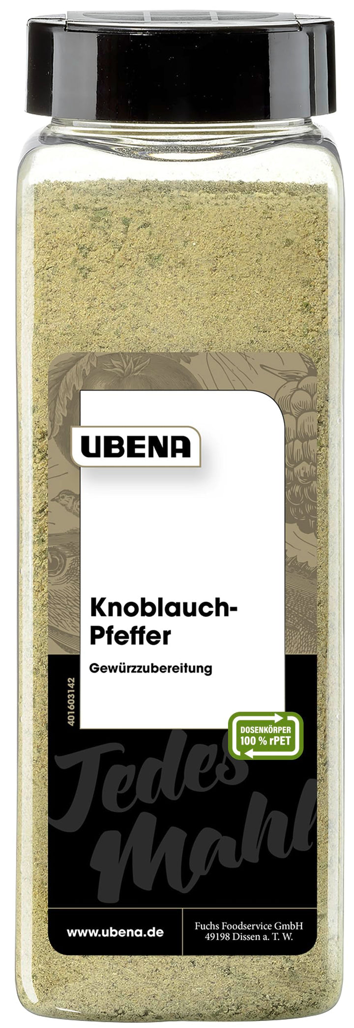 Ubena Konblauch-Pfeffer 600 g, 1er Pack (1 x 0.6 kg) Knoblauch-Pfeffer 600 g (1er Pack), Knoblauch-P