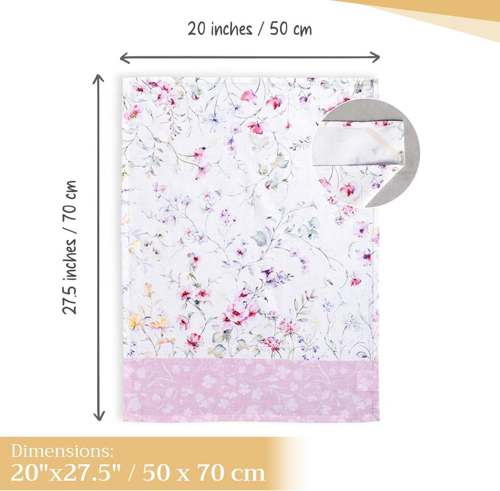 Maison d' Hermine Küchenhandtuch, 100% Baumwolle Set von 3, Ostern, schnelle chemische Reinigung, Ge