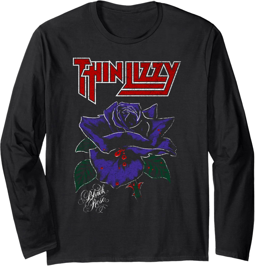 Thin Lizzy – Black Rose Color Langarmshirt