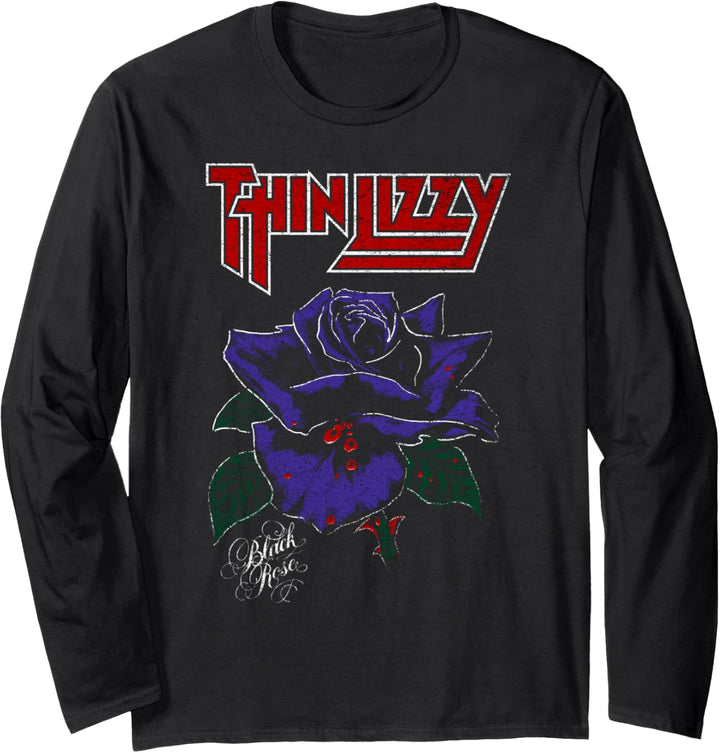 Thin Lizzy – Black Rose Color Langarmshirt