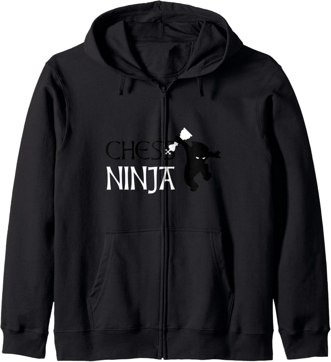 Schach-Ninja für Spieler und Klubmitglieder Kapuzenjacke
