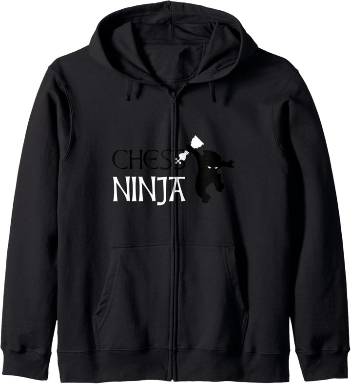 Schach-Ninja für Spieler und Klubmitglieder Kapuzenjacke