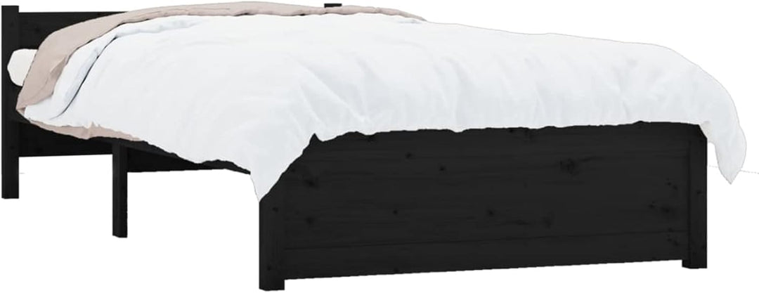 Tidyard Holzbett Massivholzbett Bettgestell Bettrahmen Einzelbett/Doppelbett Schlafzimmerbett Schlaf