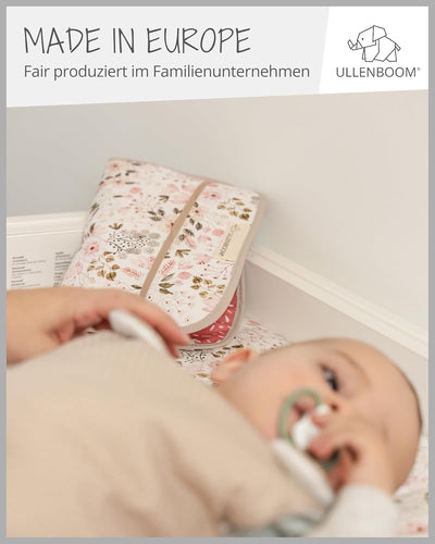 ULLENBOOM ® Windeltasche für unterwegs (Made in EU) - Wickeltasche für bis zu 3 Windeln, Feuchttüche
