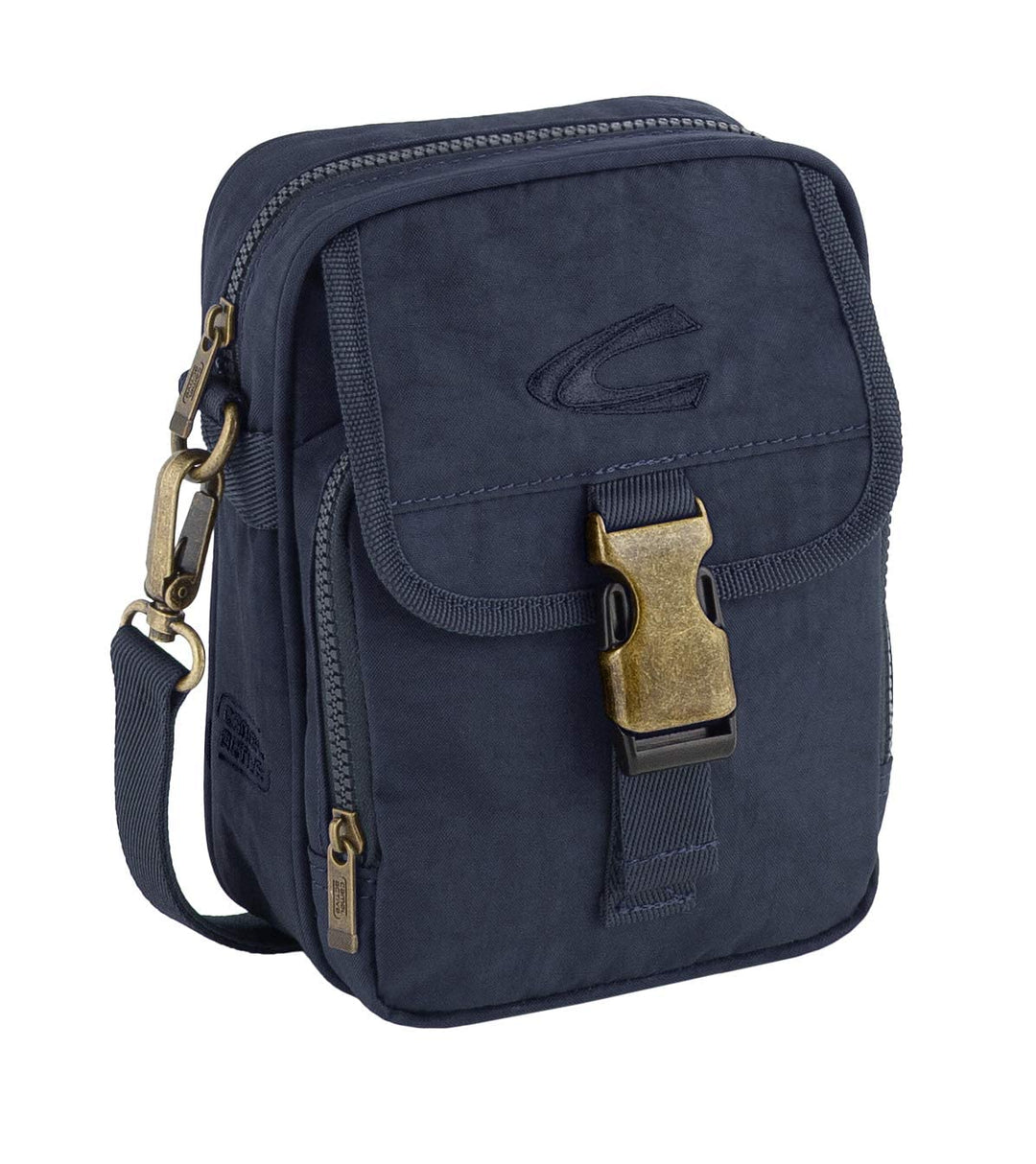 camel active bags Journey Herren Umhängetasche Crossbody Bag Klein 16 x 8 x 21,5 Dark Blue, 16 x 8 x