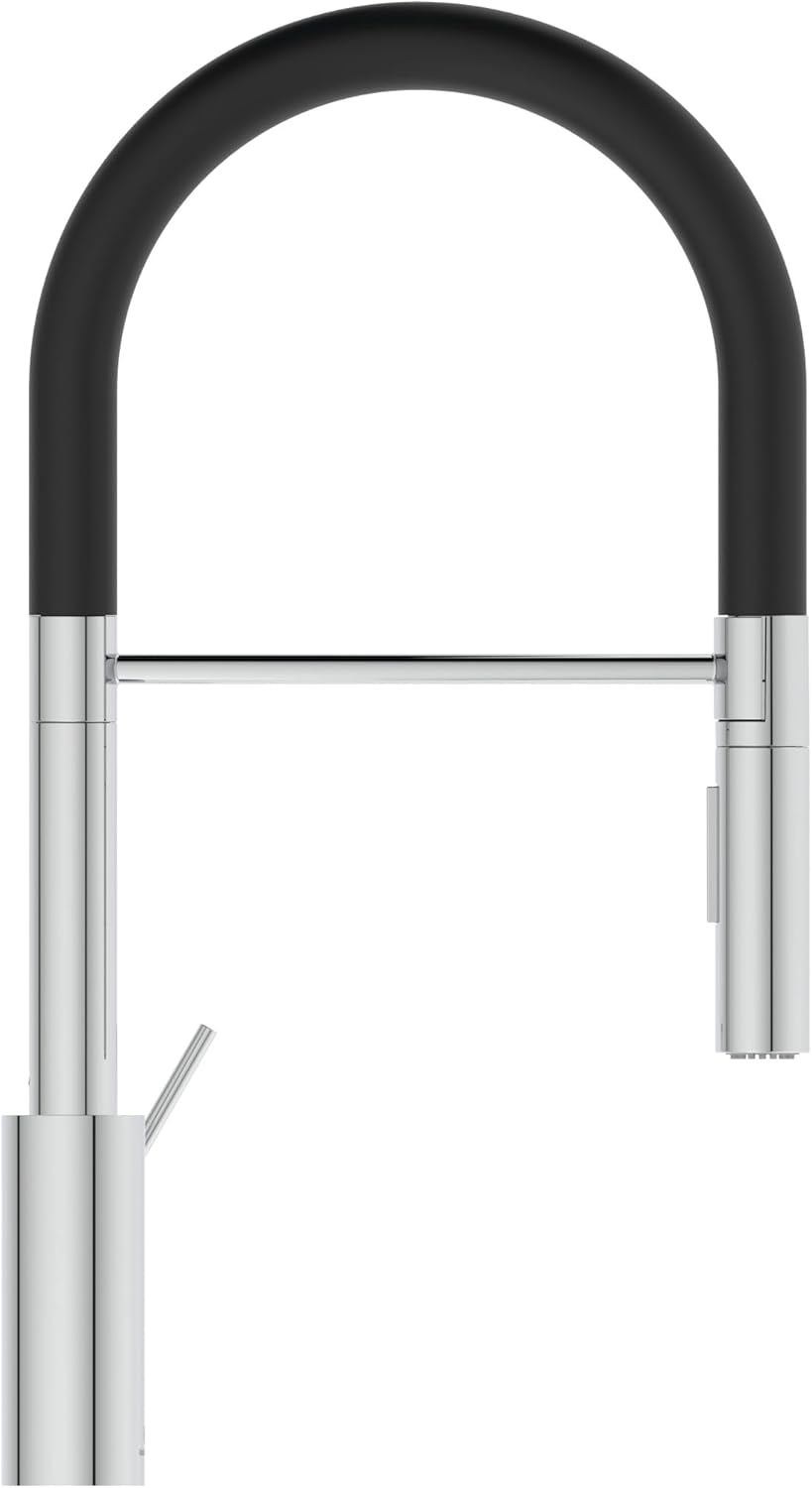 Ideal Standard – Gusto Küchenarmatur, Semi-Professional, mit 2-Funktionshandbrause an Silikonschlauc