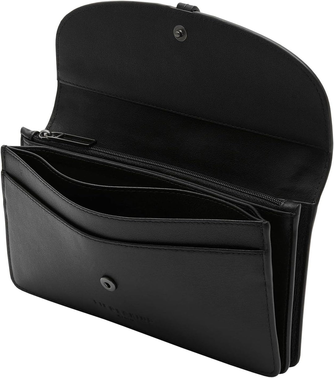 Liebeskind Damen Slam (OOS) Purse L L (HxBxT 9.4cm x 18.5cm x 2.5cm ) Schwarz Knot, L (HxBxT 9.4cm x