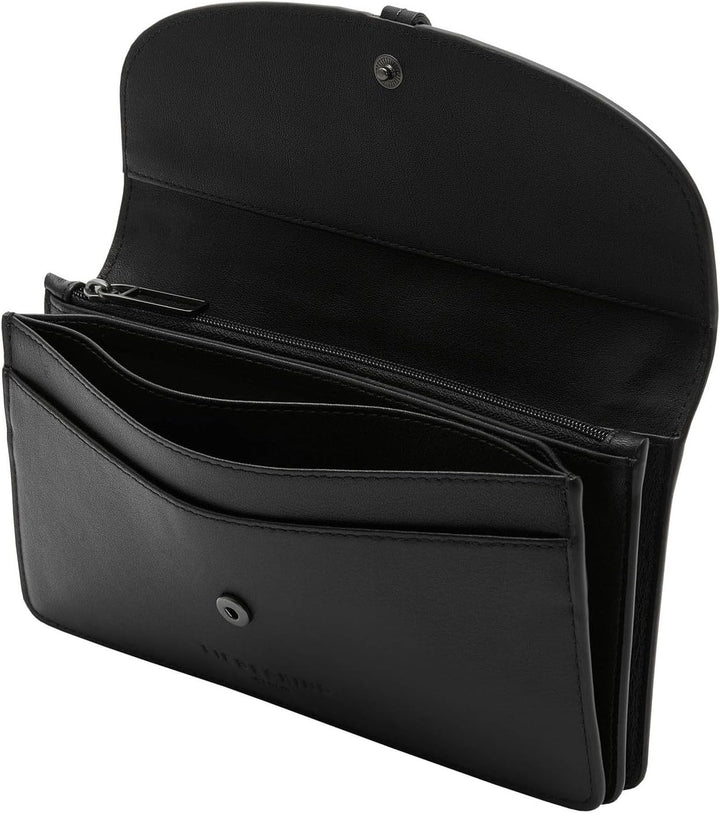 Liebeskind Damen Slam (OOS) Purse L L (HxBxT 9.4cm x 18.5cm x 2.5cm ) Schwarz Knot, L (HxBxT 9.4cm x