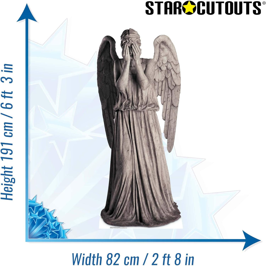 Star Cutouts Pappaufsteller von Weeping Angel Blink Angel