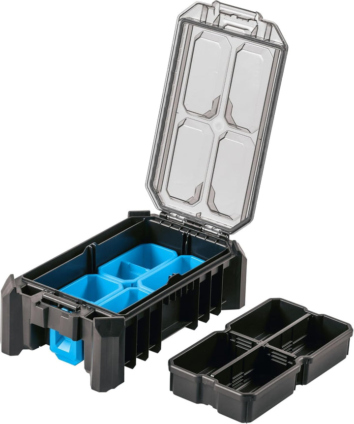 Högert Technik - Hoher Werkzeug-Organizer HTM, 5 Funktionelle Tassen, Metallscharniere, Resistent Ge
