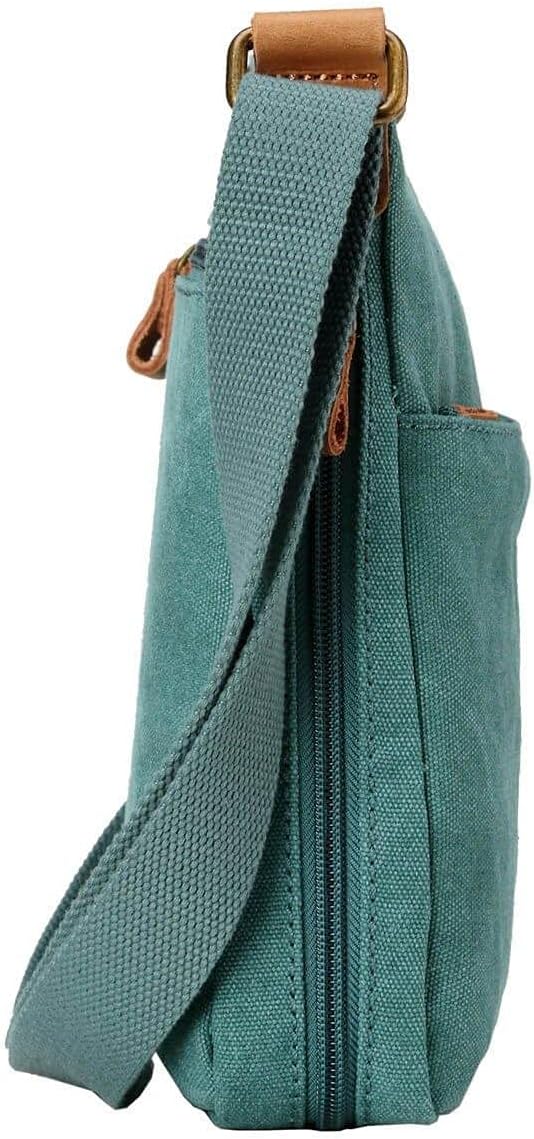 troop London TRP0237 Klassischer Stoff Schultertasche Aschgrau, Aschgrau