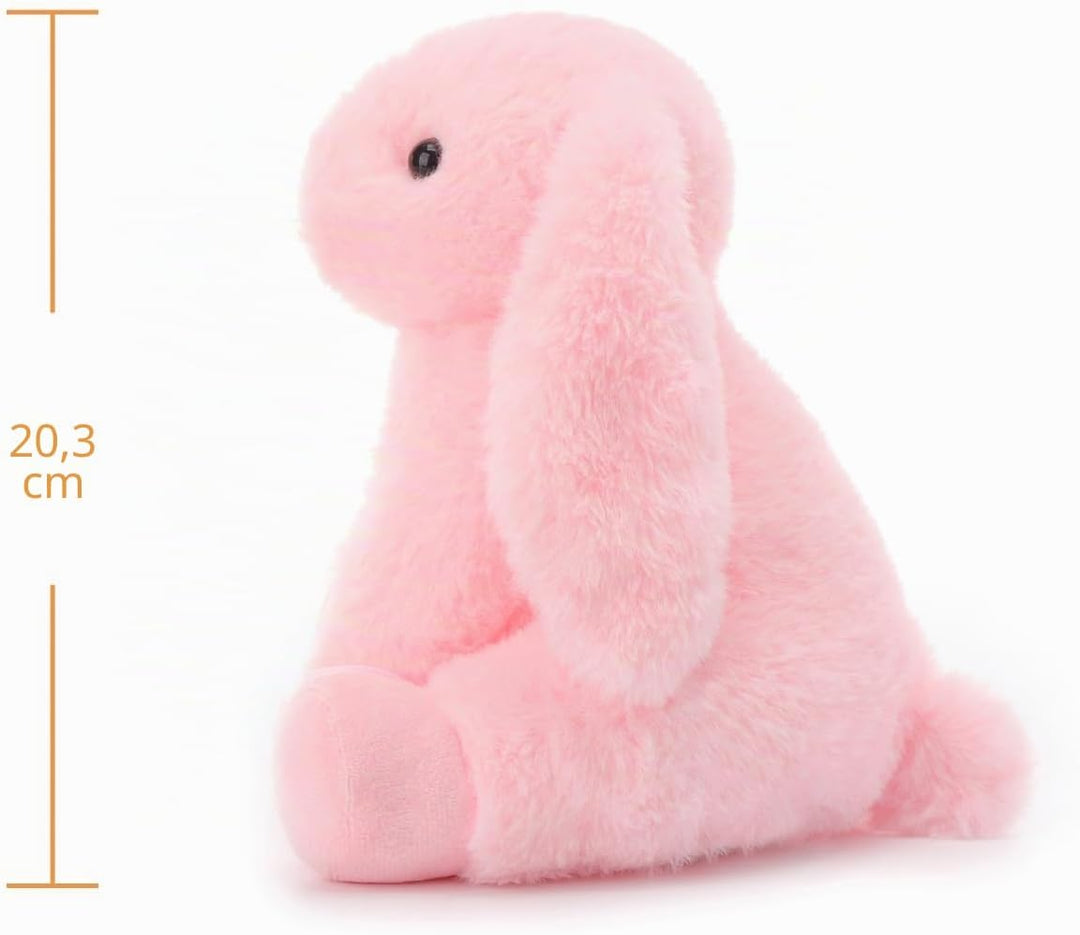 Apricot Lamb – Kuscheltier Rosa Hase 20 cm – Plüsch Spielzeug Plüschtier für Kinder und Baby – Flaus