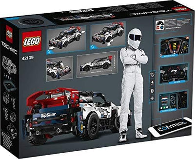 LEGO 42109 Technic Control+ Top-Gear Ralleyauto mit App-Steuerung, Rennauto, ferngesteuertes Auto, S