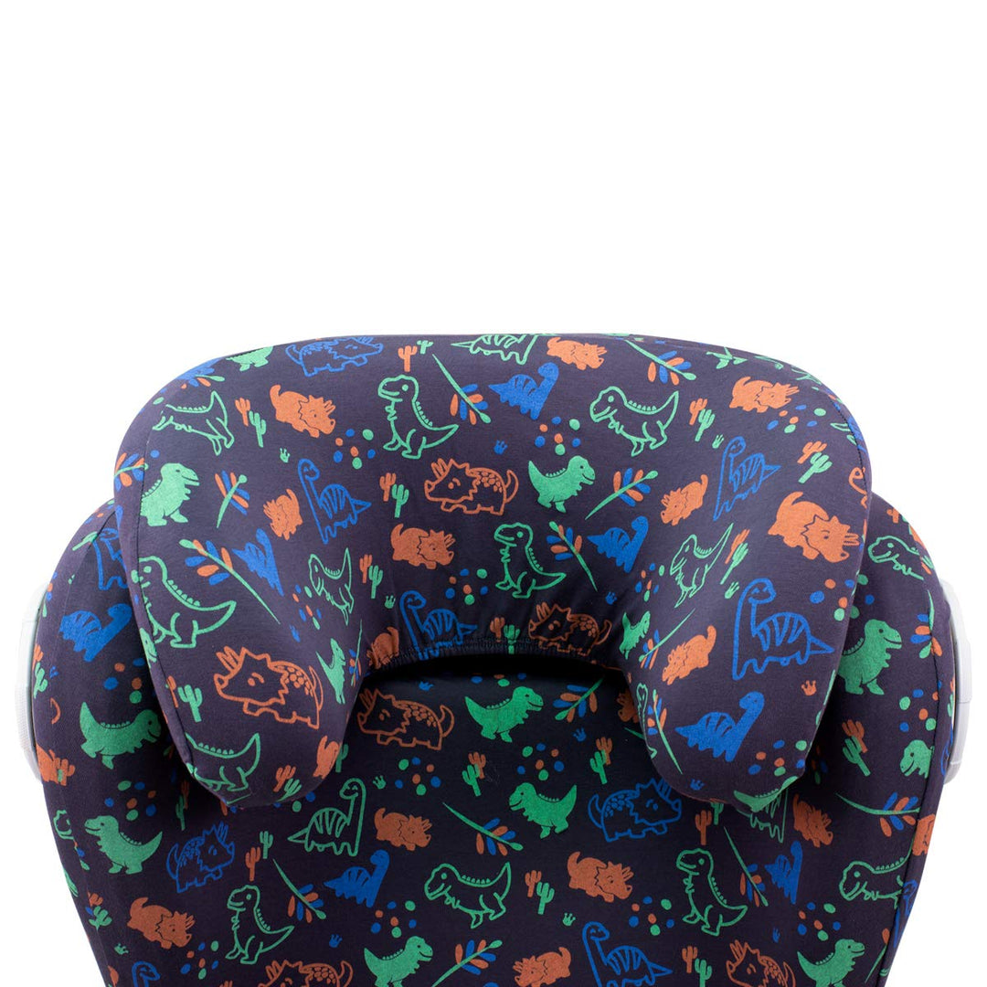 JYOKO KIDS Bezug kompatibel mit Römer KIDFIX II XP SICT, kidfix 2 S, Kidfix Z - Line (HAPPY DINO, MI