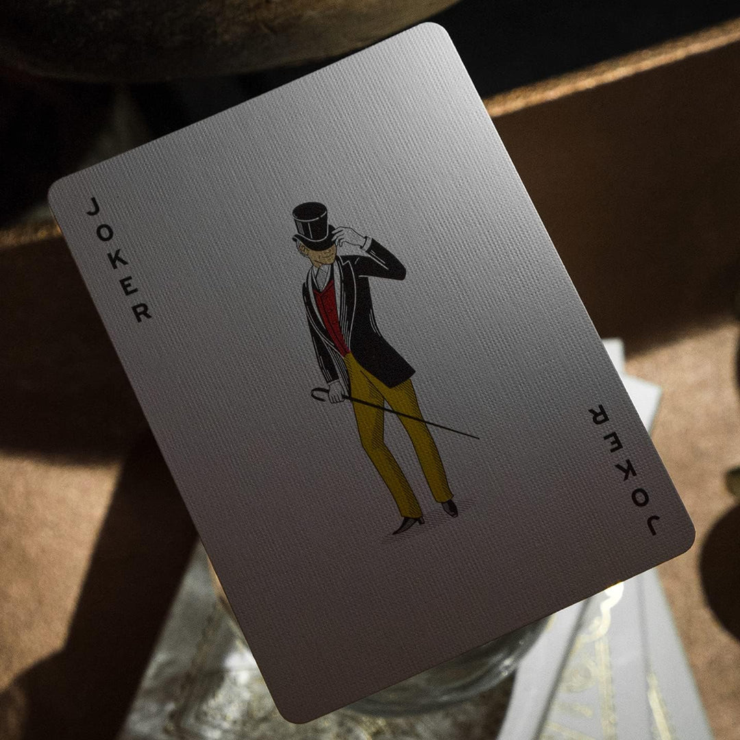 theory11 Playing Cards, Model Number: Tycoon-Ivory Spielkarten, elfenbeinfarben, Poker