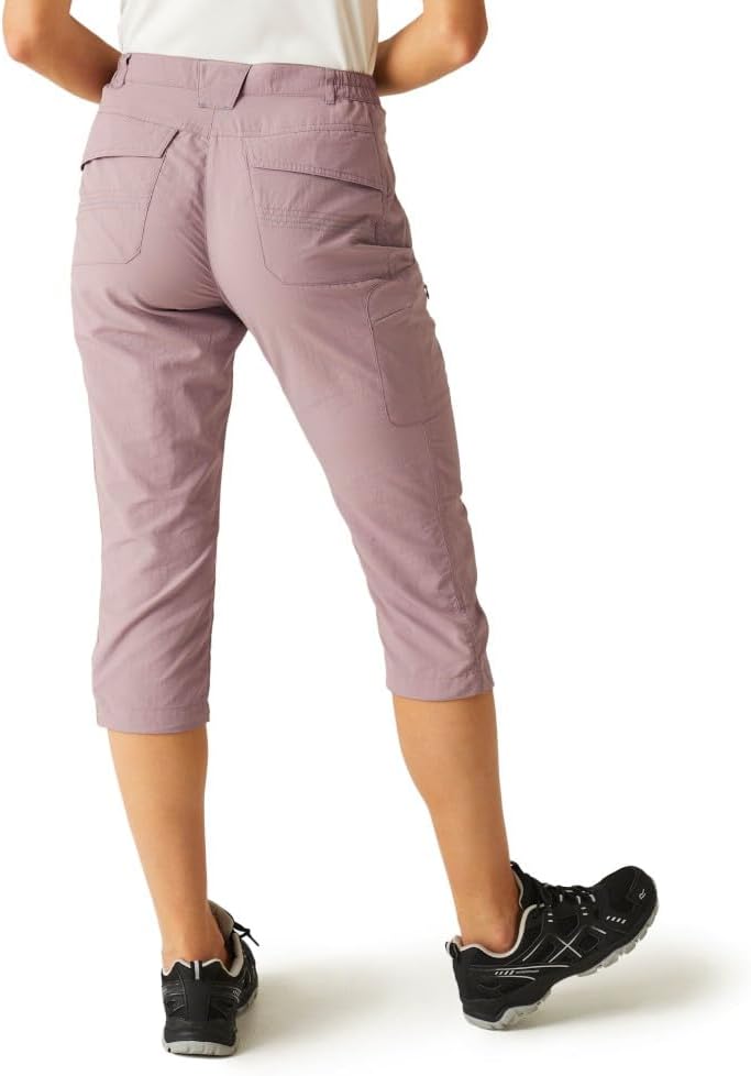 Regatta Damen Chaska Ii Capri Wanderhose Shorts 34 Heather, 34 Heather