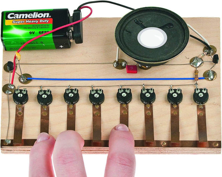 Unbekannt Elektronik-Miniorgel, Schüler-Lötbausatz