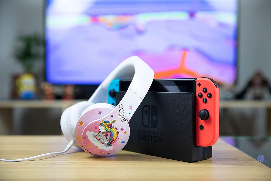 Unik Be Magic Kopfhörer Kompatibel für Nintendo Switch, Apple iOS, Android, Tablet, PC, PS4, PS5, Xb