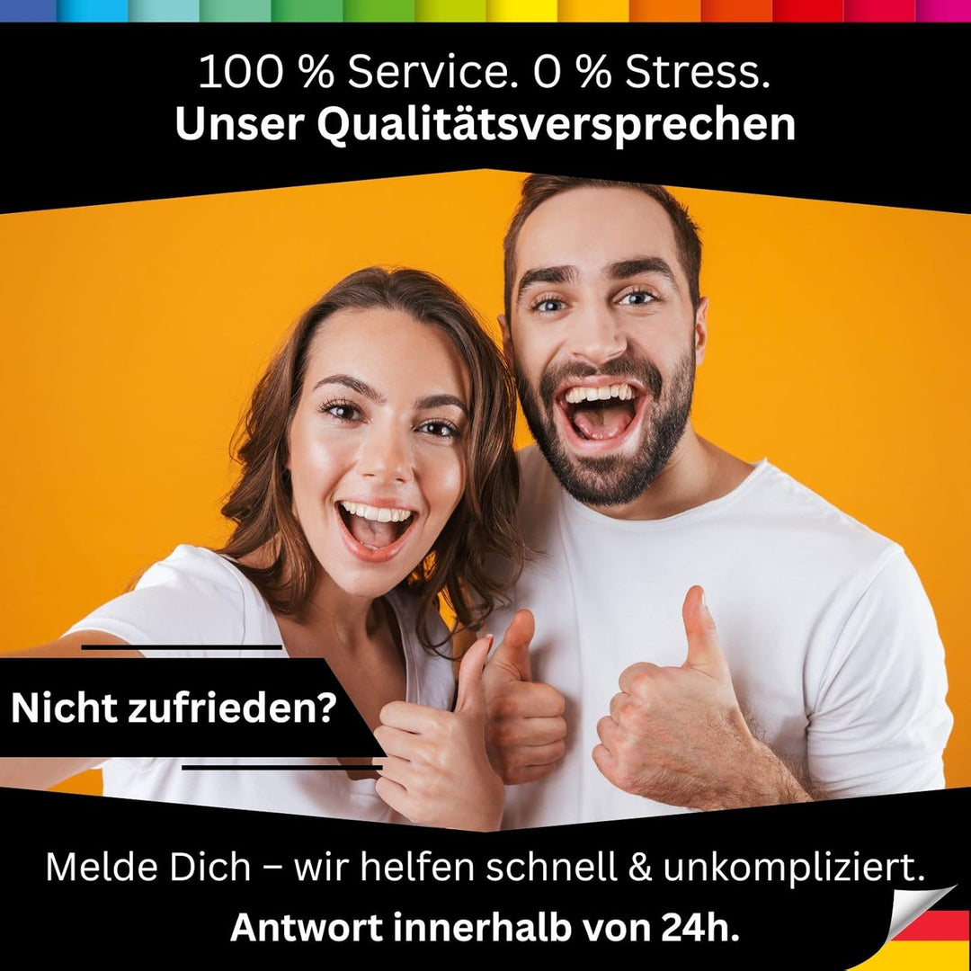 perfect ideaz • 50 Blatt Fotokarton DIN-A2, 10 Farben, stabiler recycling Karton 300 g/m², Made in G