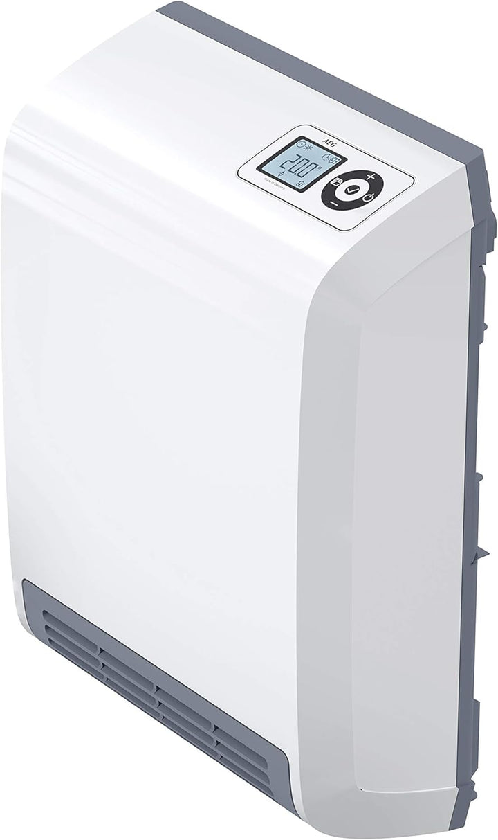 AEG Heizlüfter VH 213, Keramik Heizlüfter energiesparend für ca. 25 m², TÜV geprüft, Made in Germany